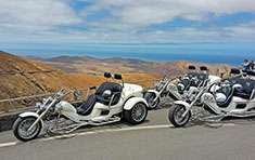Classic Trike Tour in den Bergen von Betancuria auf Fuerteventura